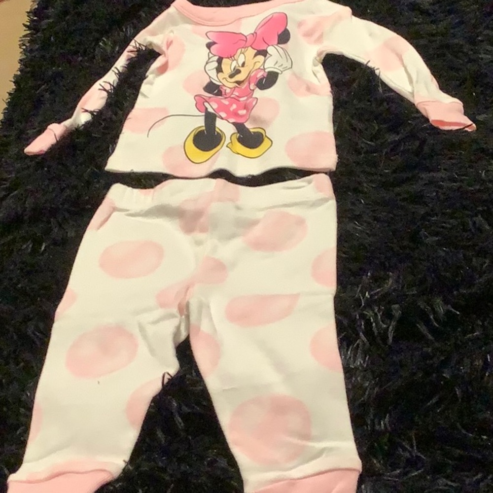 Disney Minnie Mouse Pink Pajamas for Kids
